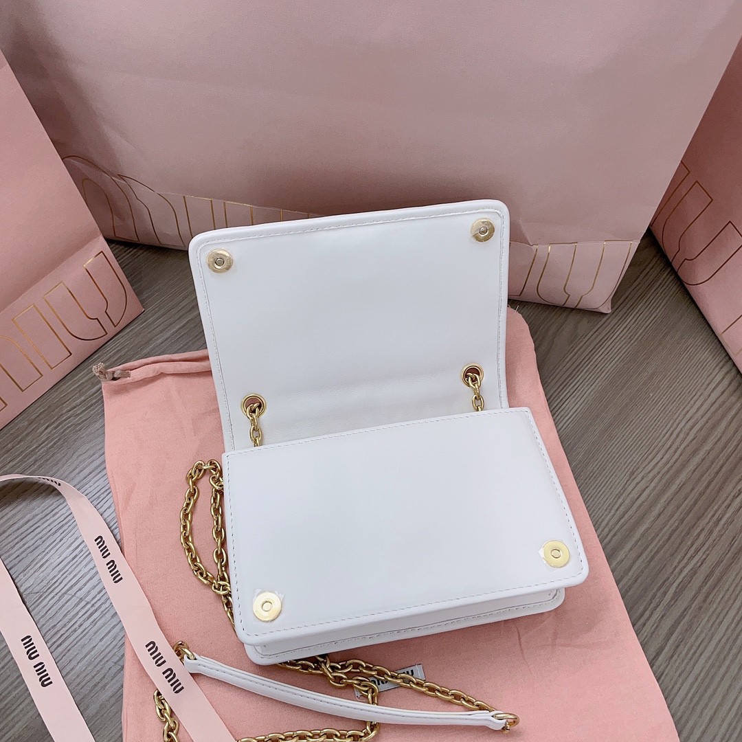 Miumiu matelassé nappa leather mini Bag