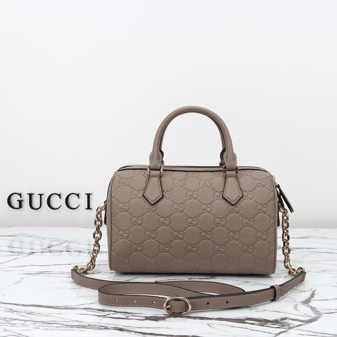GUCCI Emblem small tote