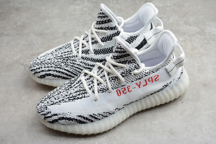 Yeezy Boost 350 V2 Zebra Black White CP9654