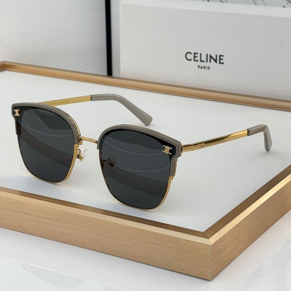 Celine Metal Front Frame Logo sunglasses Top quality