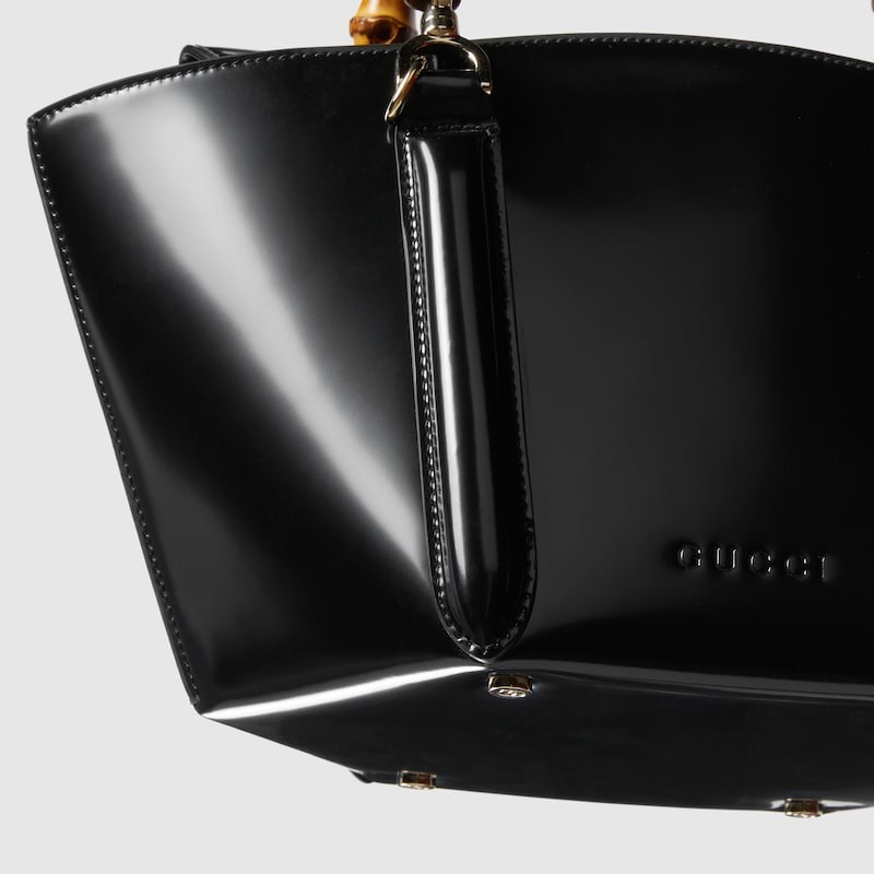 Gucci Small bamboo top handle tote bag