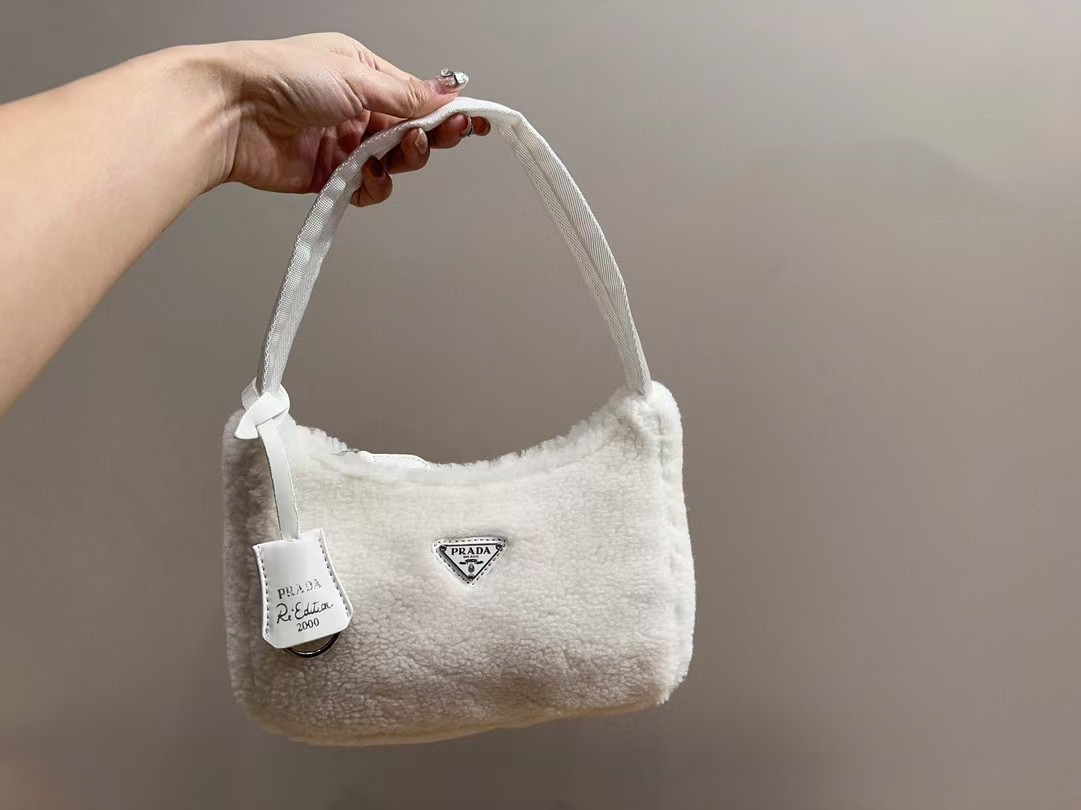 Prada Wool & Cashmere Handbag