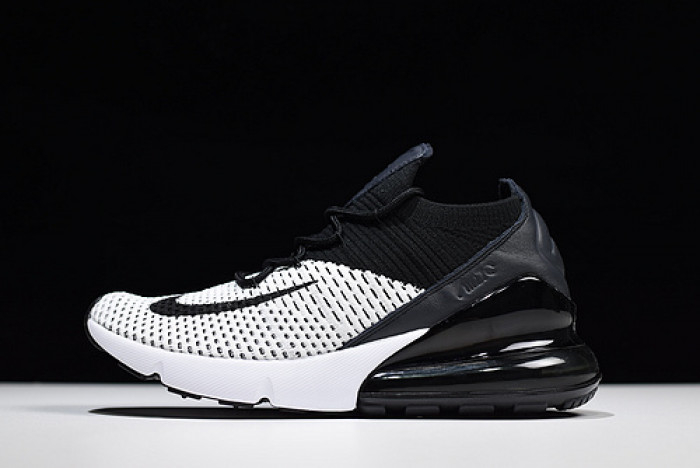 NIKE AIR MAX 270 FLYKNIT WHITE/BLACK AO1023-100