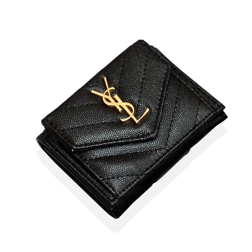 Saint Laurent YSL Leather Card Holder