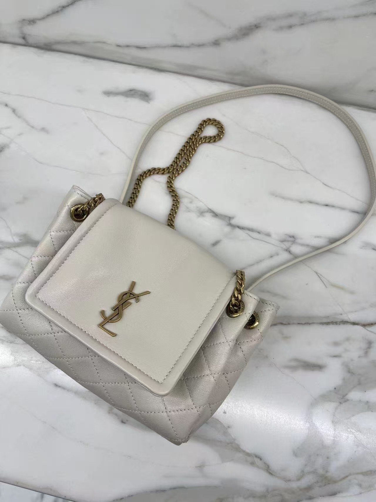 Saint Laurent YSL NOLITA Mini Lambskin Bag