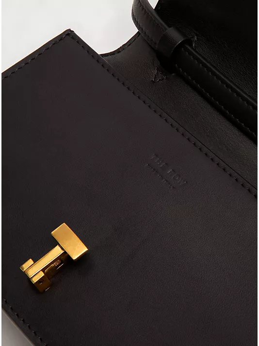 The Row  Sofia Suede & Leather Shoulder Bag