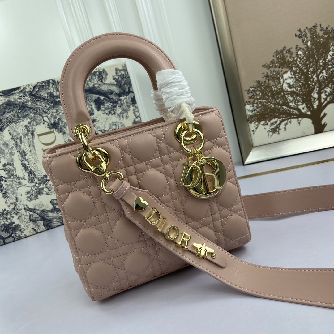 Dior The LADY DIOR Bag MINI SIZE(17*15*7cm) AAA Quality