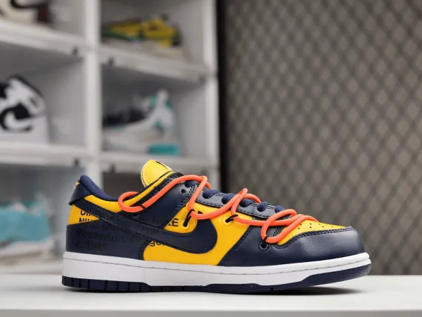 Off-White x Dunk Low LTHR OW