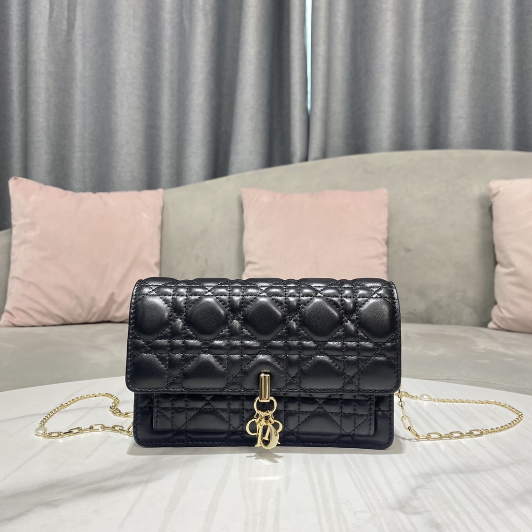 Dior Lady Dior Chain Pouch S0937ONMJ_M900