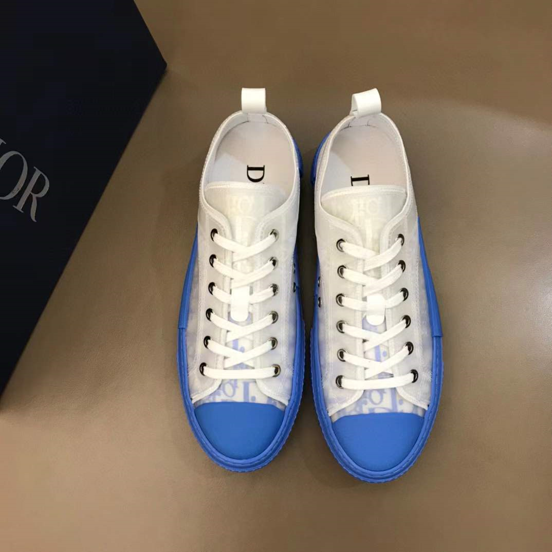 Dior B23 2022 New Style Low Top Logo Oblique Canvas 03