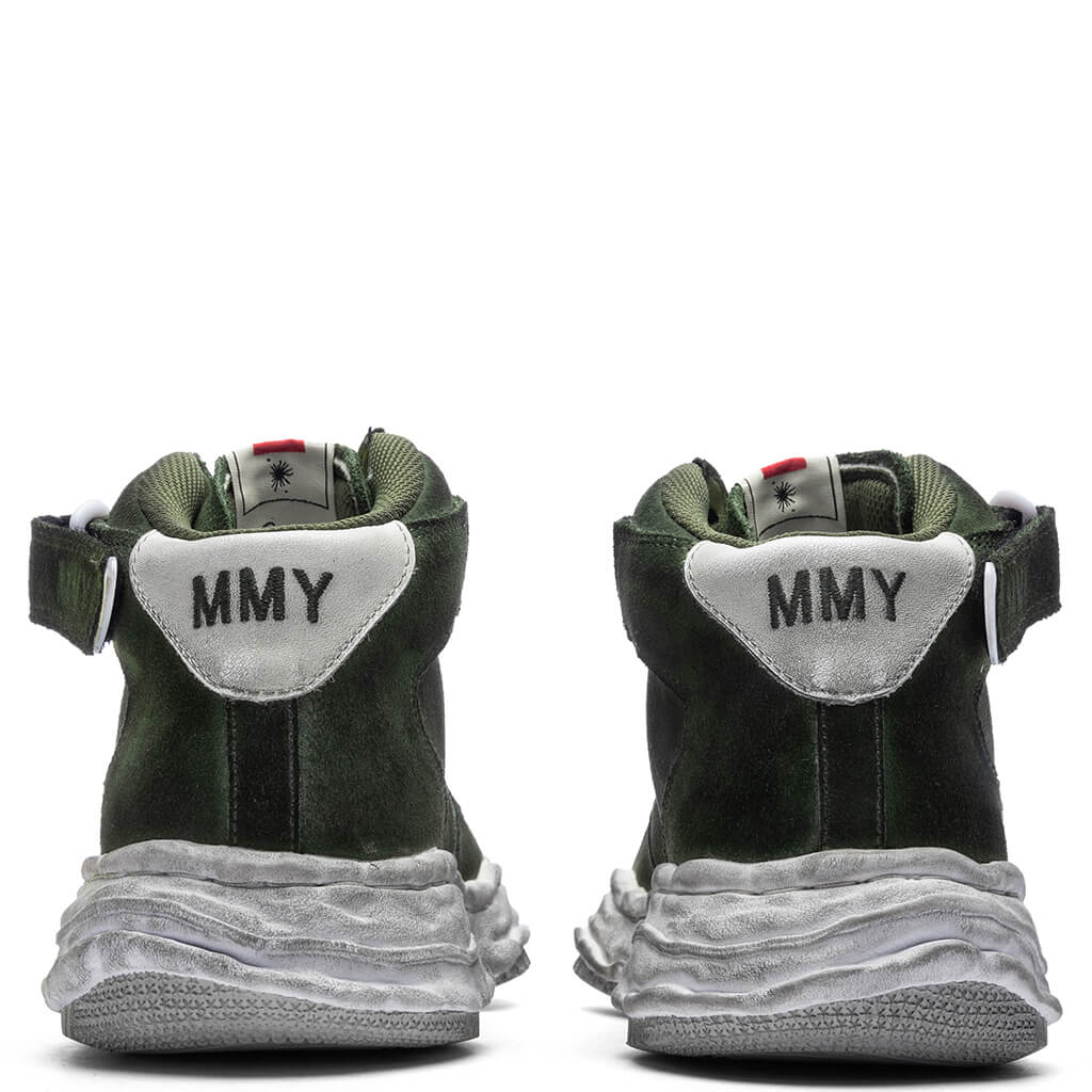 MIHARA YASUHIRO Wayne Brushed Suede High - Green