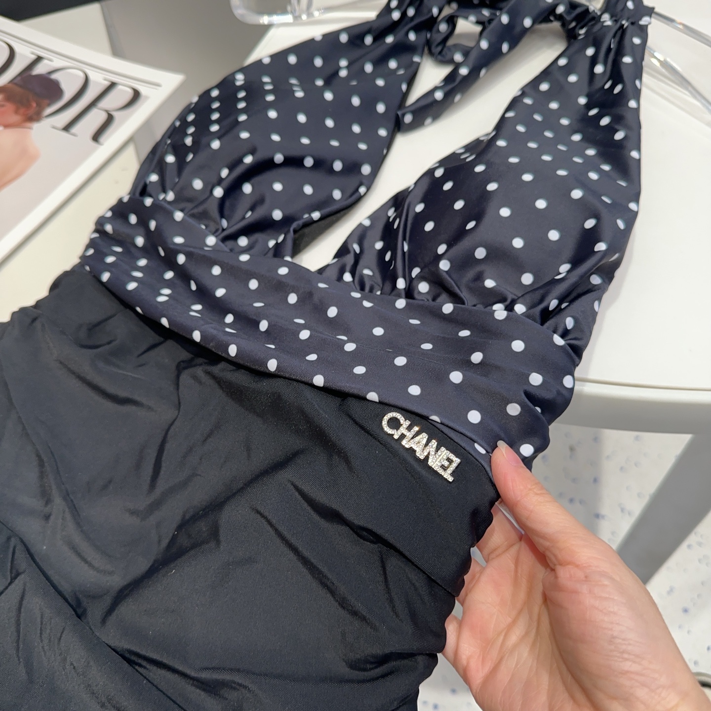 Chanel one piece Swimsuit Swimwear