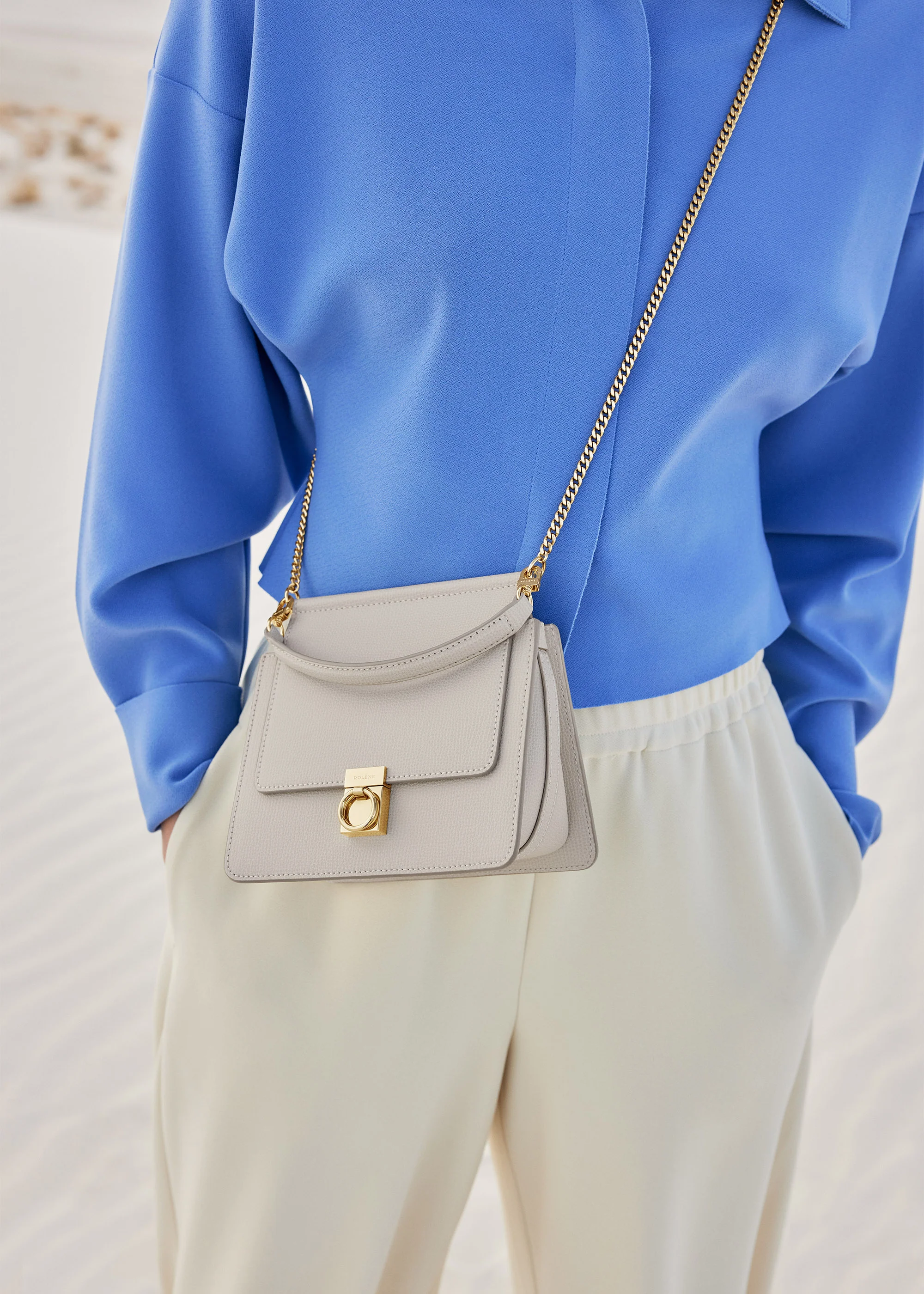 Polène Numéro Sept Mini - Textured Chalk