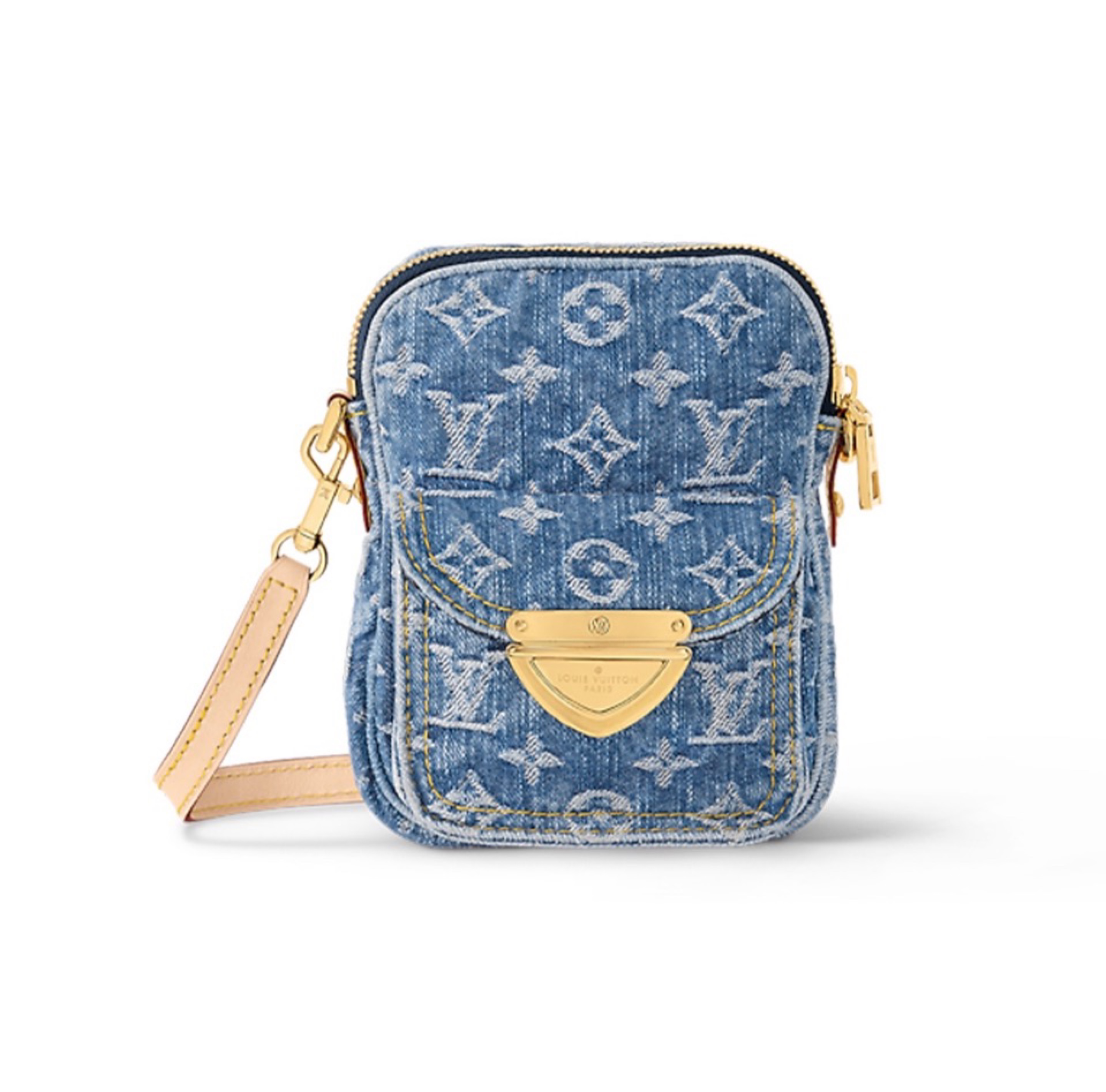 Louis Vuitton LV Zippered Shoulder Crossbody Bag M82948 Top quality