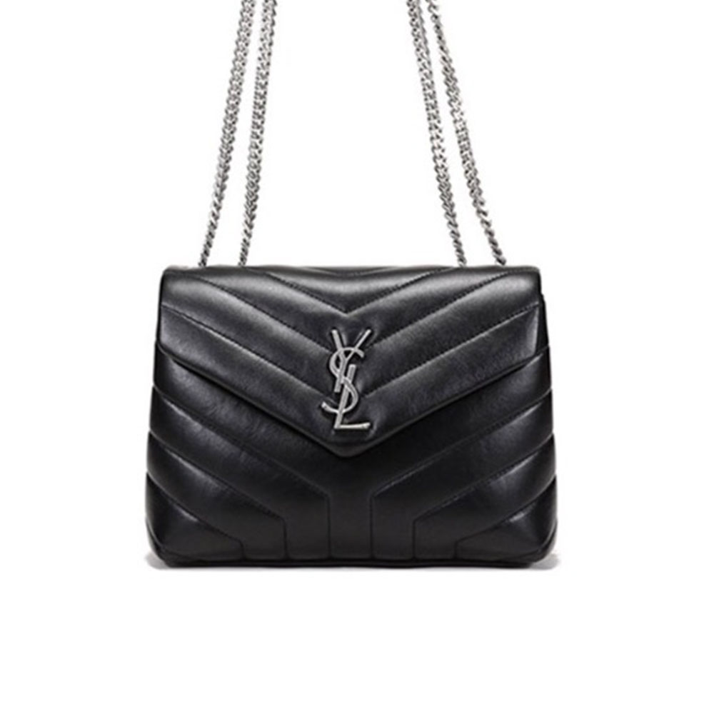 SAINT LAURENT YSL Loulou Toy quilted leather shoulder bag