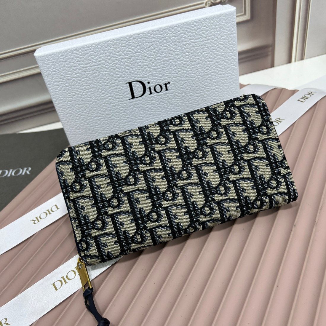 Dior Long Zippered Wallet