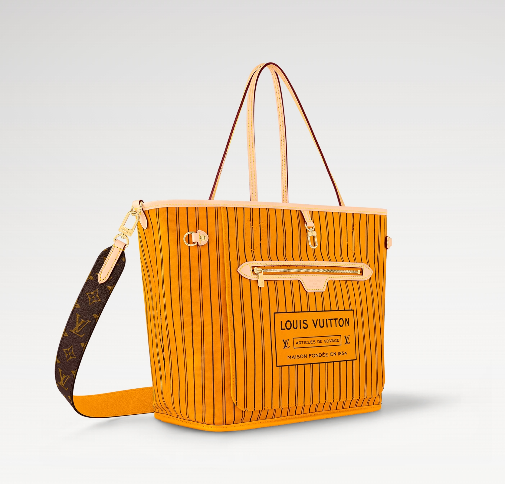 Louis Vuitton Neverfull Bandoulière Inside Out MM