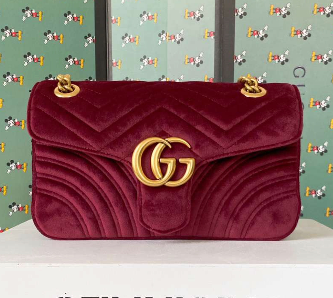 Gucci GG Marmont Velvet Small