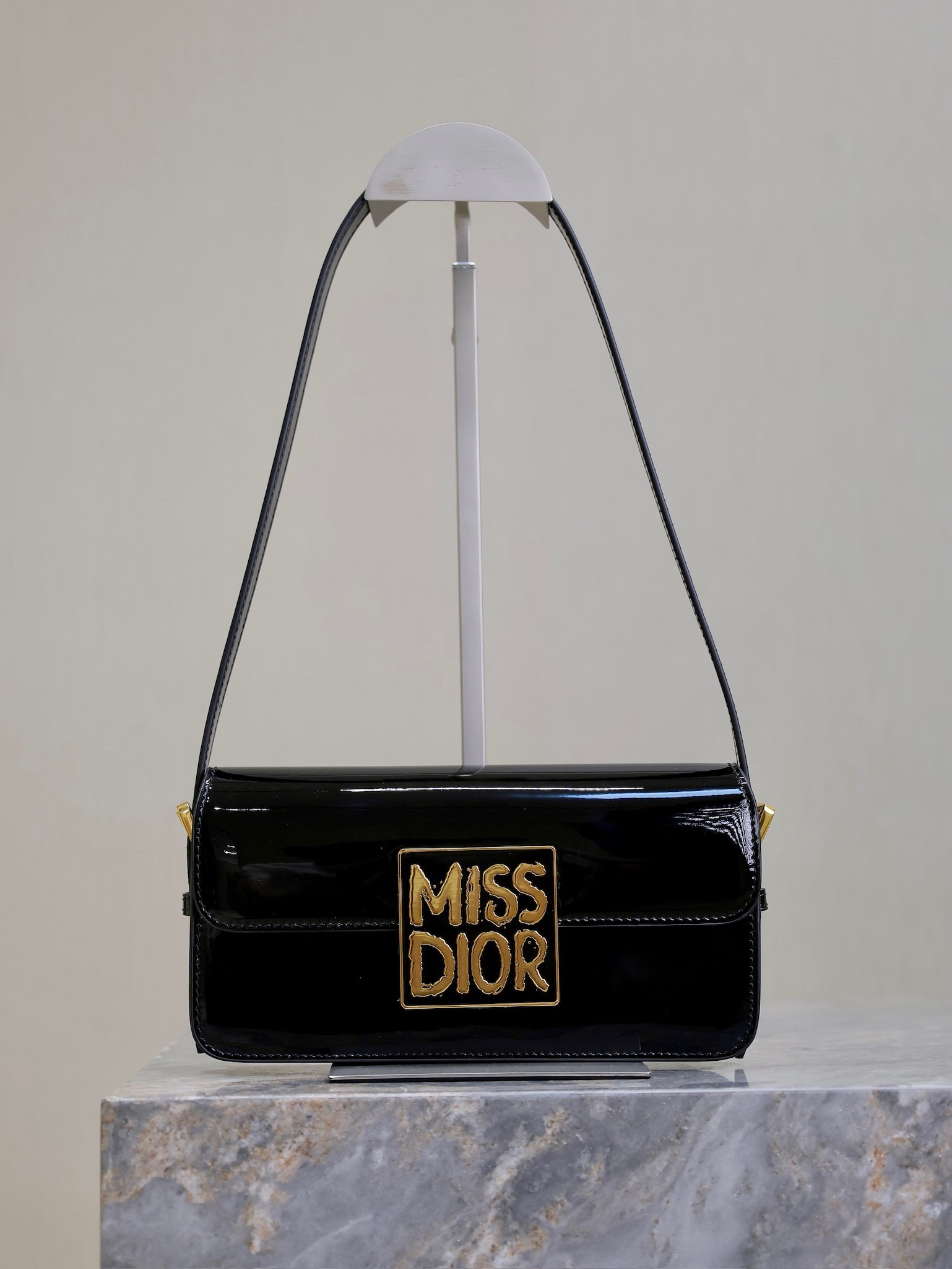 Dior Black Miss Dior Flap Bag
