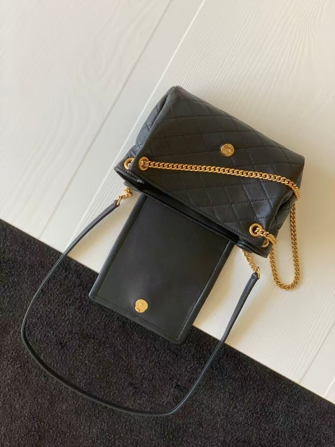 Saint Laurent YSL NOLITA Mini Lambskin Bag