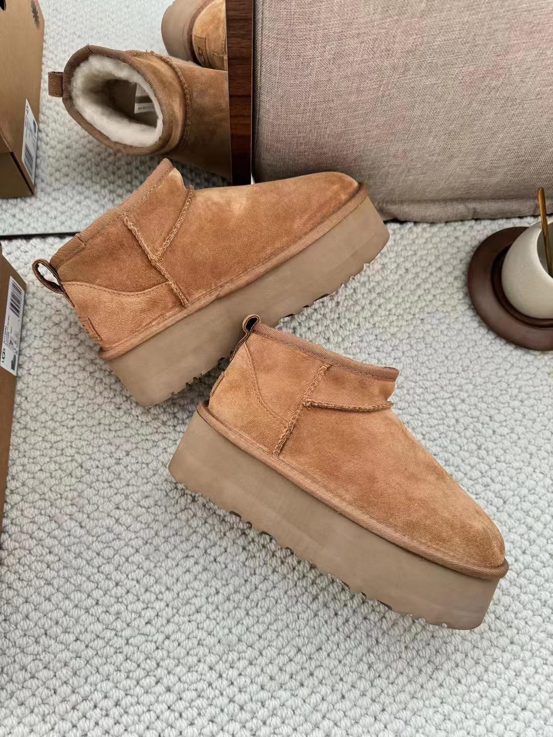 UGG Mini Classic Ankle Boots