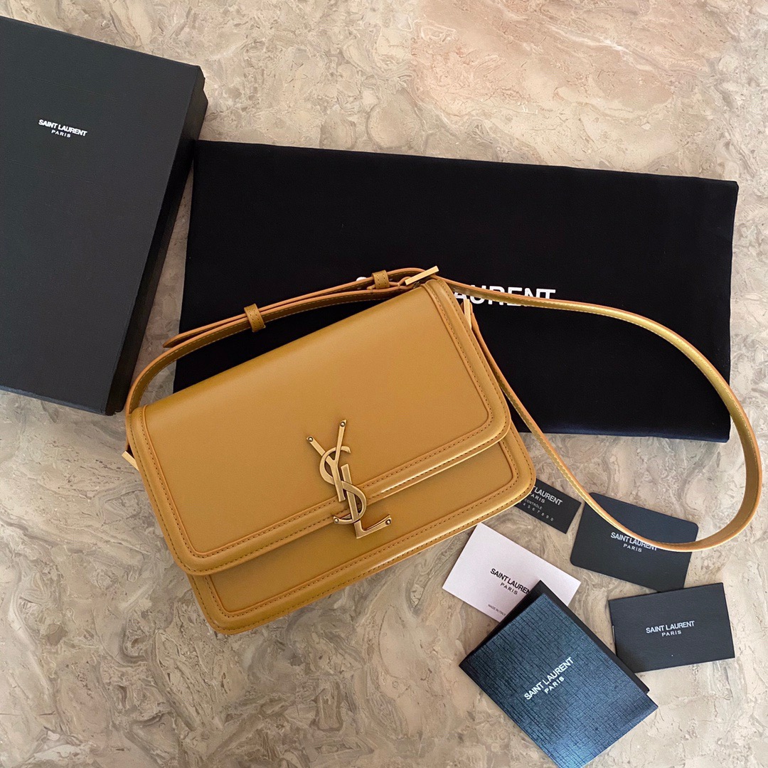SAINT LAURENT Medium Solferino Satchel Bag