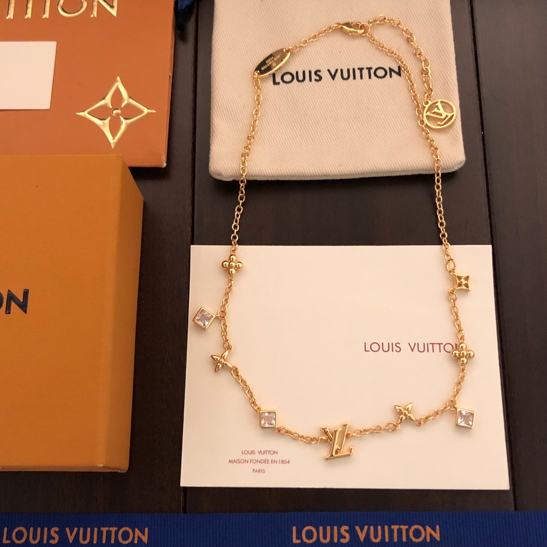 Louis Vuitton LV Diamond Bracelets M1040A & Necklaces M01322 Jewelry