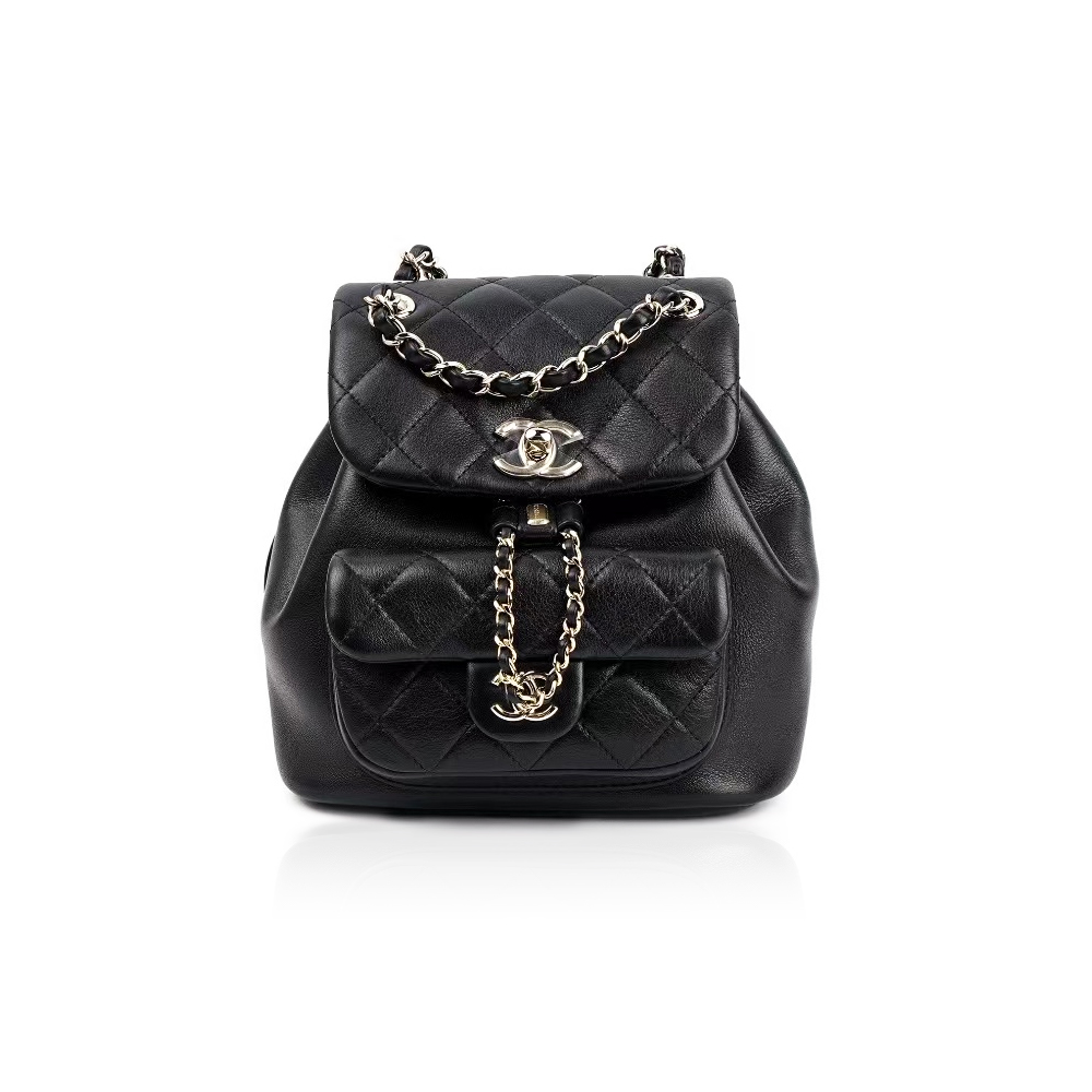 Chanel  Duma A Plaid Backpack  Bag