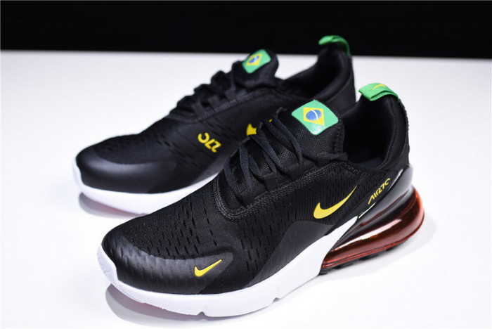 Nike Air Max 270 FIFA World Cup Brazil Black Green Yellow AH8050-112