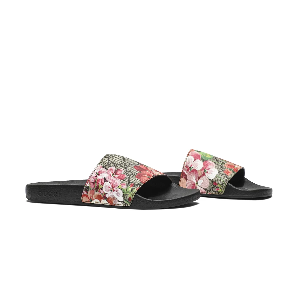 Gucci GG Blooms Supreme Floral Slide Sandal 408508