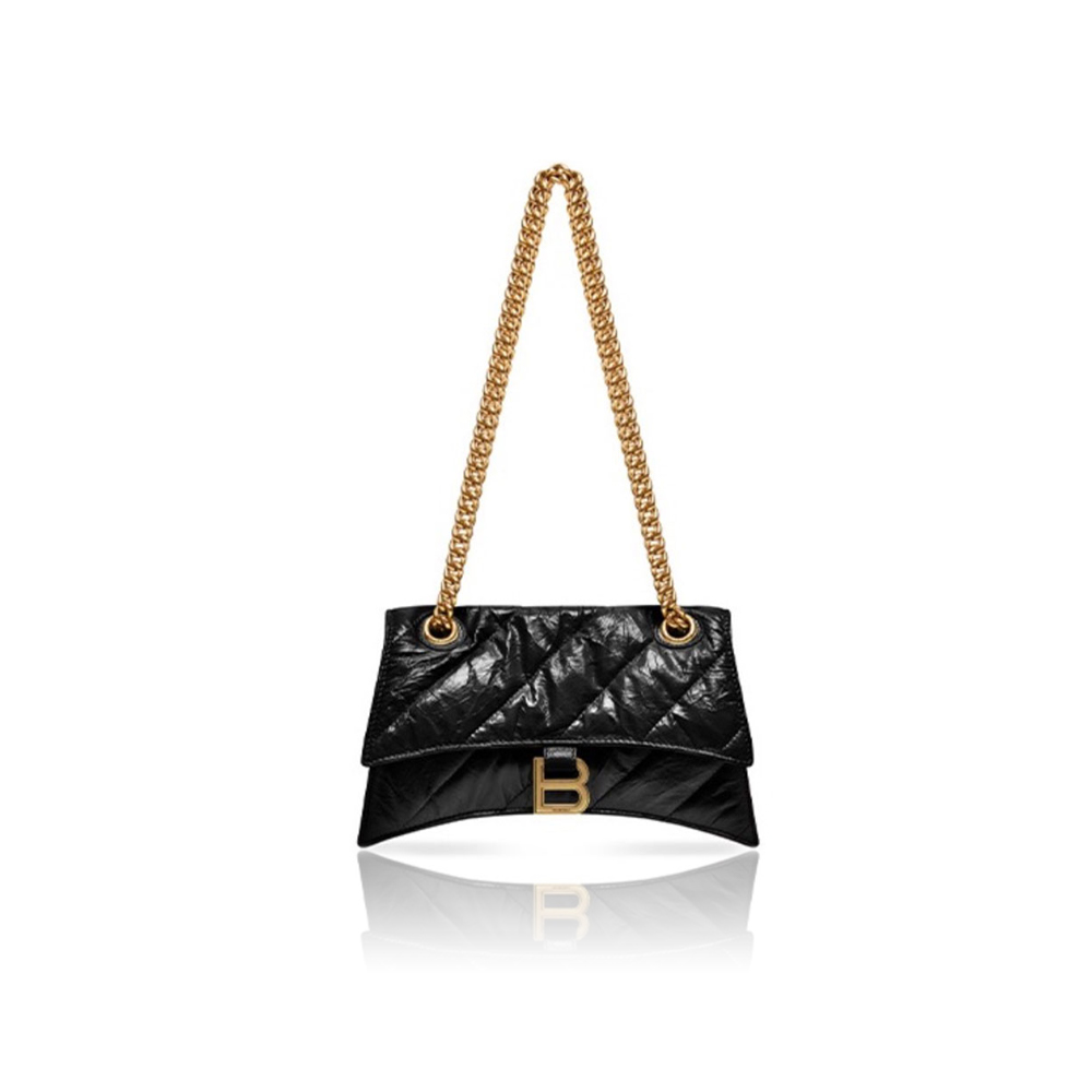Balenciaga Crush Quilted Leather Bag
