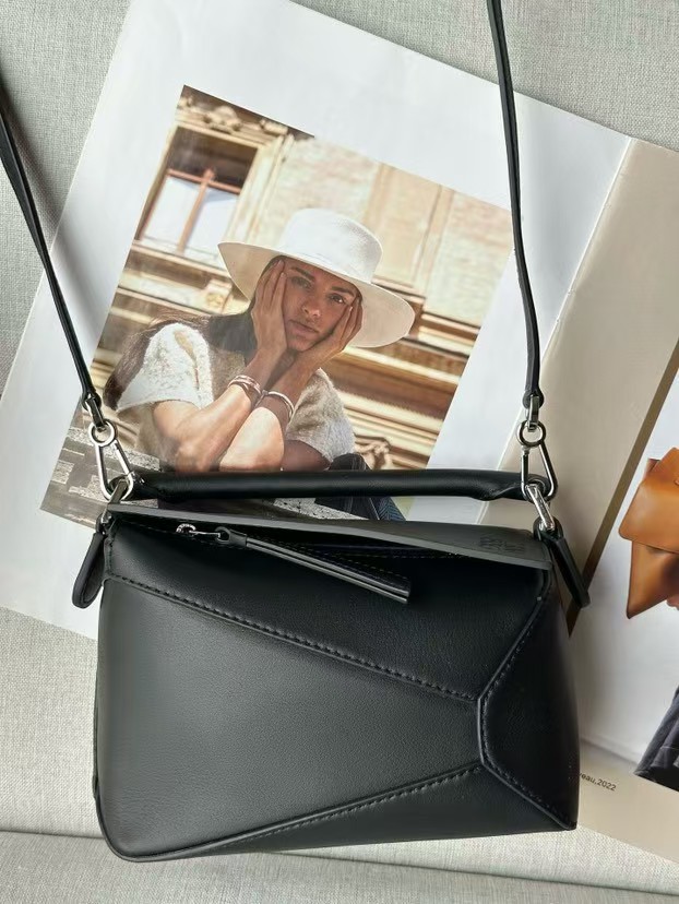 Loewe Cow leather puzzleedge handbag