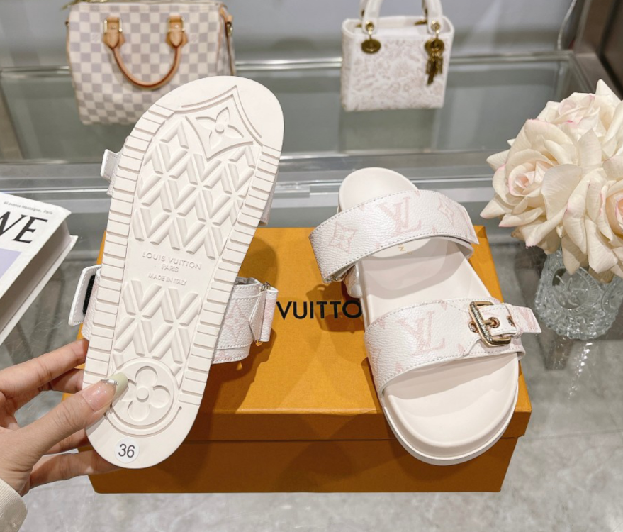 LV New Trendy Fashion Spring-Summer Collection Highly Recommended Premium Custom Sandals