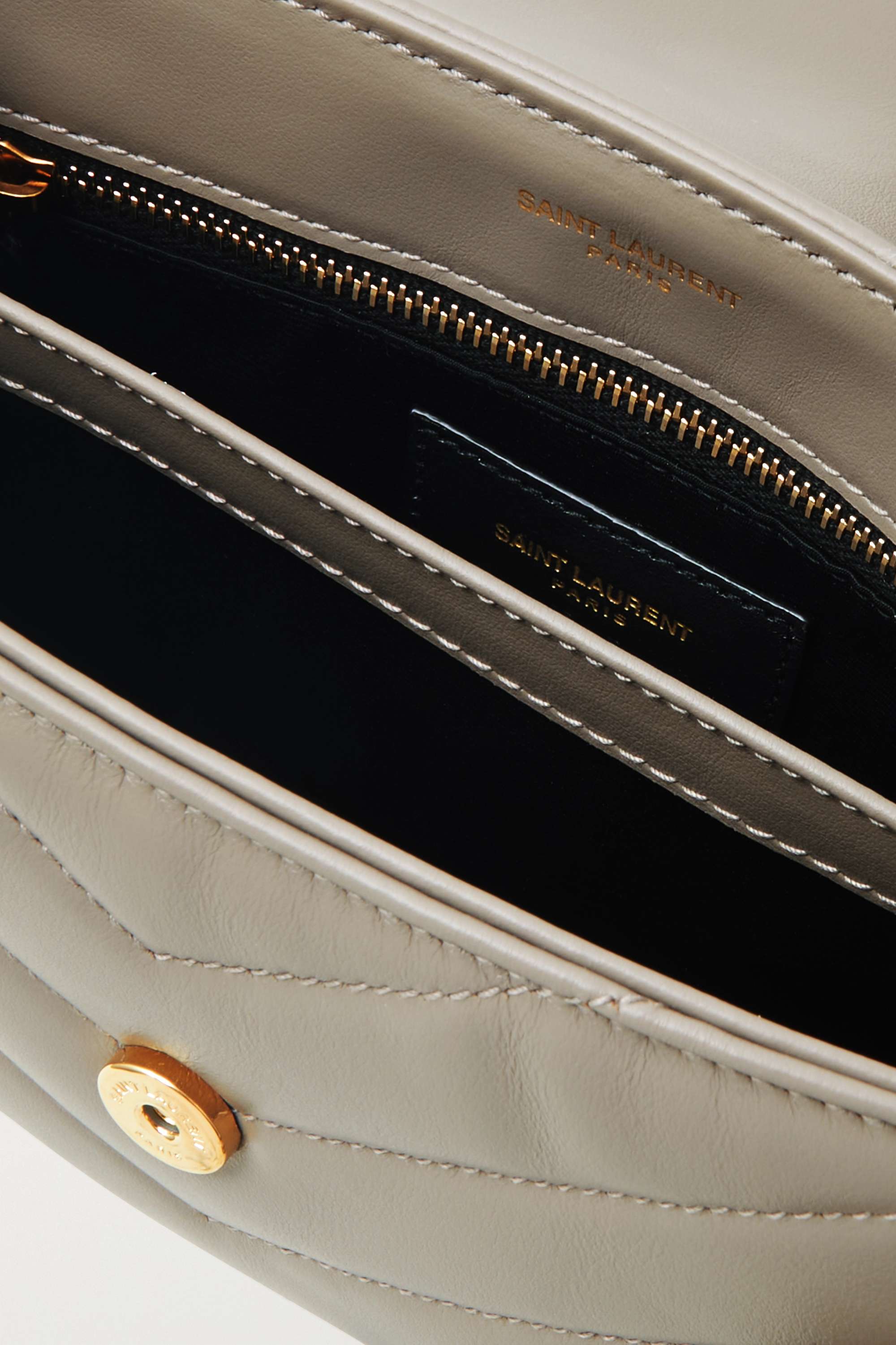 YSL SAINT LAURENT Loulou Toy quilted leather shoulder bag