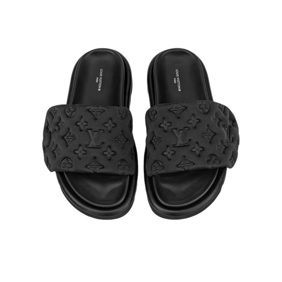 Louis Vuitton LV Pool Pillow Fashion Flat Flip-flops Slide Sandal