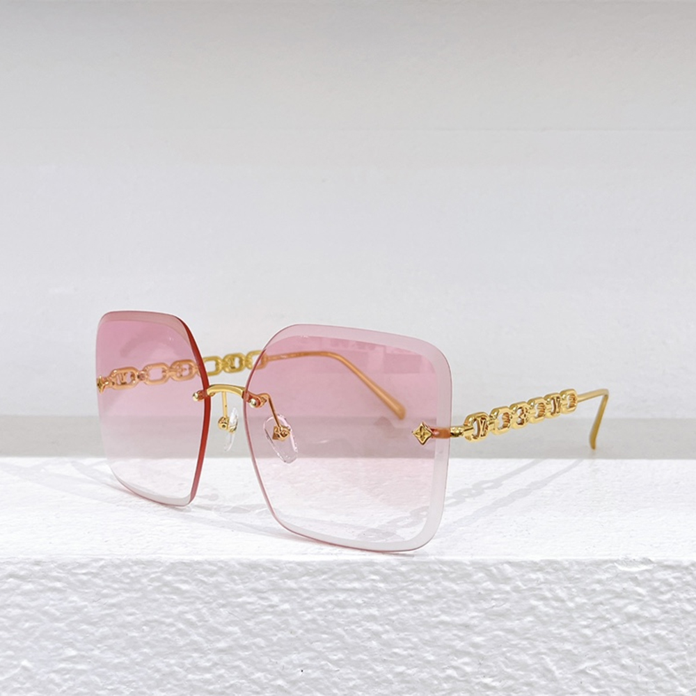 Louis Vuitton LV Square Irregular Sunglasses Top Quality