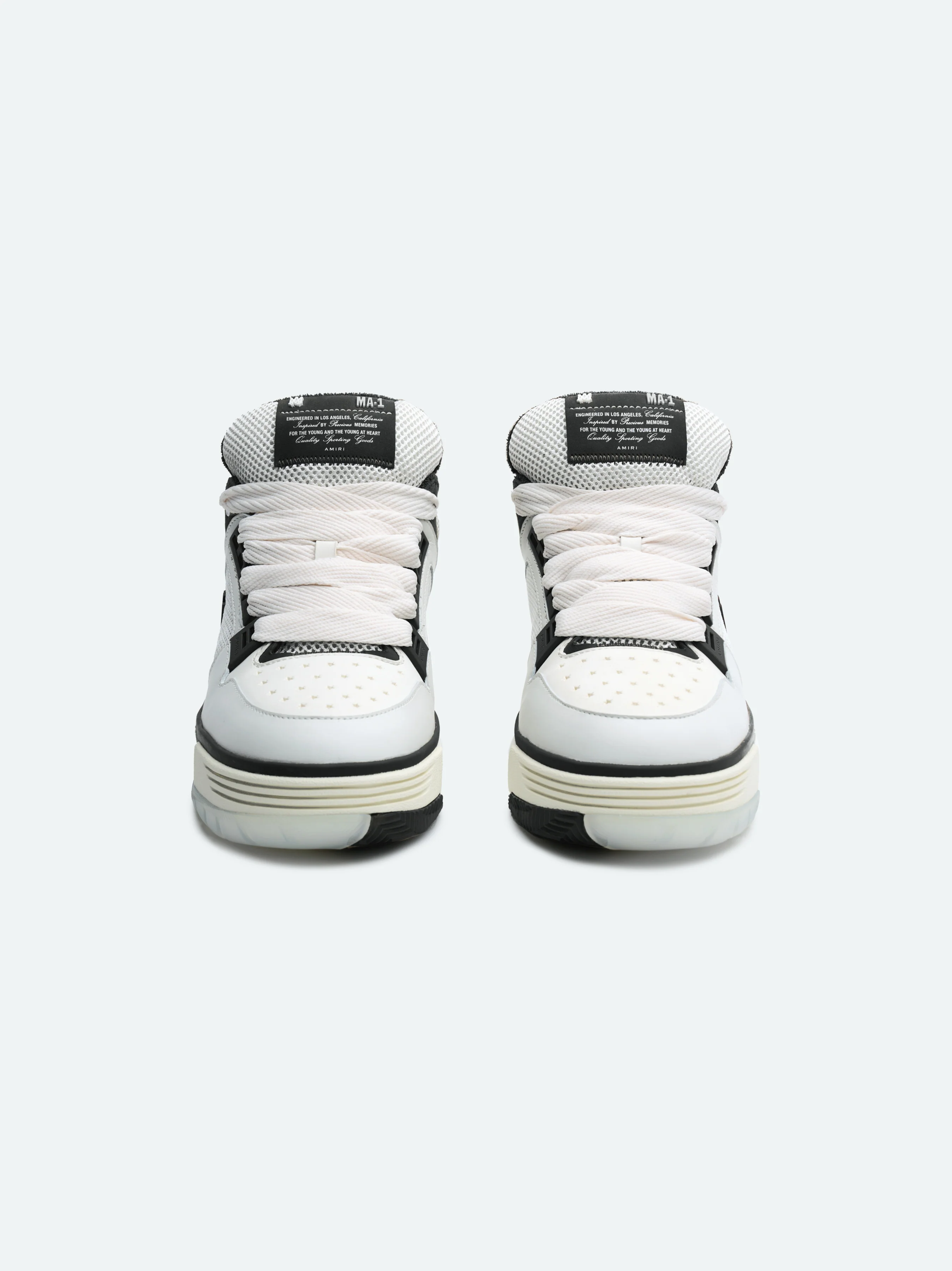 AMIRI MA-1 - WHITE / BLACK-NAPPA