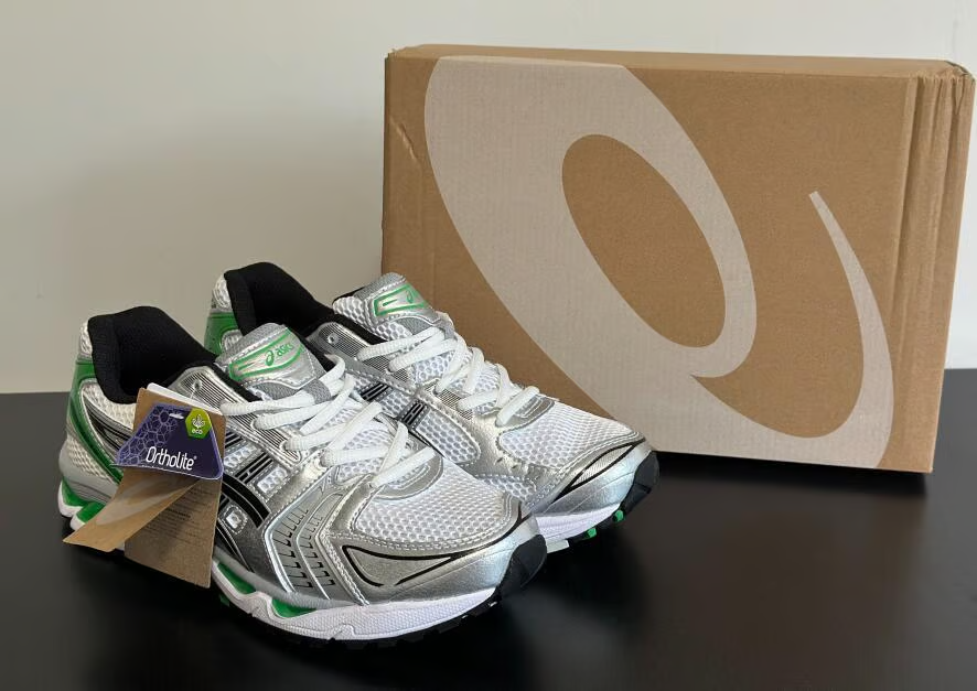 Asics Gel Kayano 14 White Malachite Green