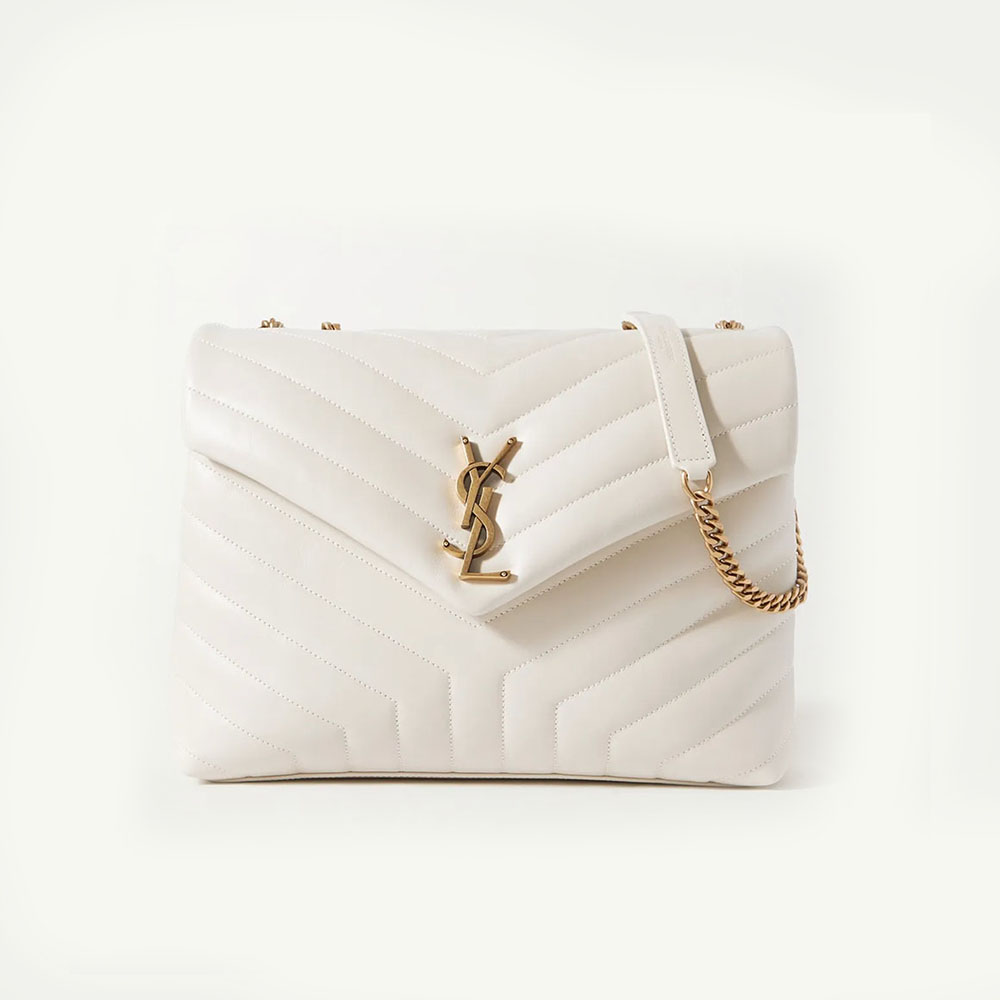 SAINT LAURENT YSL Saint Laurent LouLou Medium 32- Quilted Leather