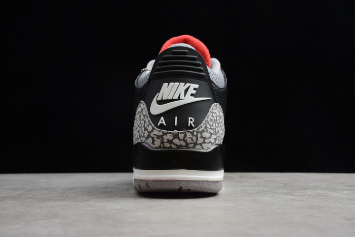 Air Jordan 3 Black Cement 854262-001