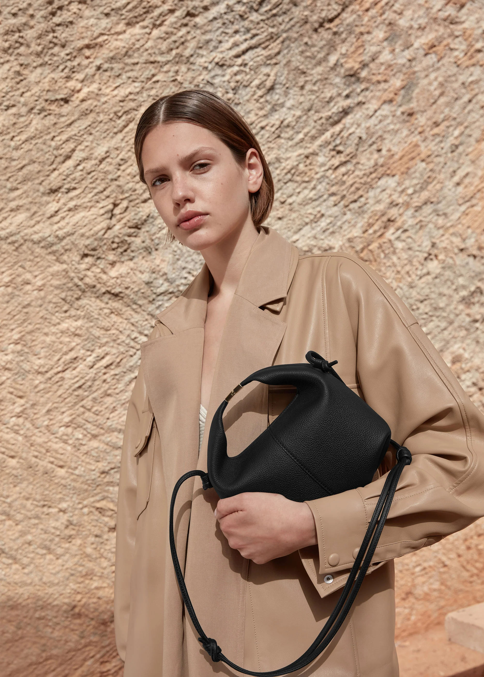 Polène Béri - Textured Black