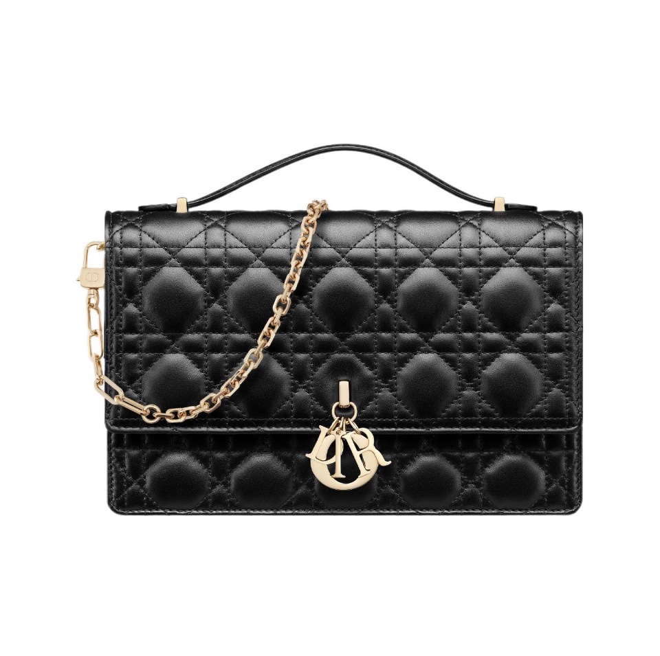 DIOR  Miss Dior Sheepskin Handbag