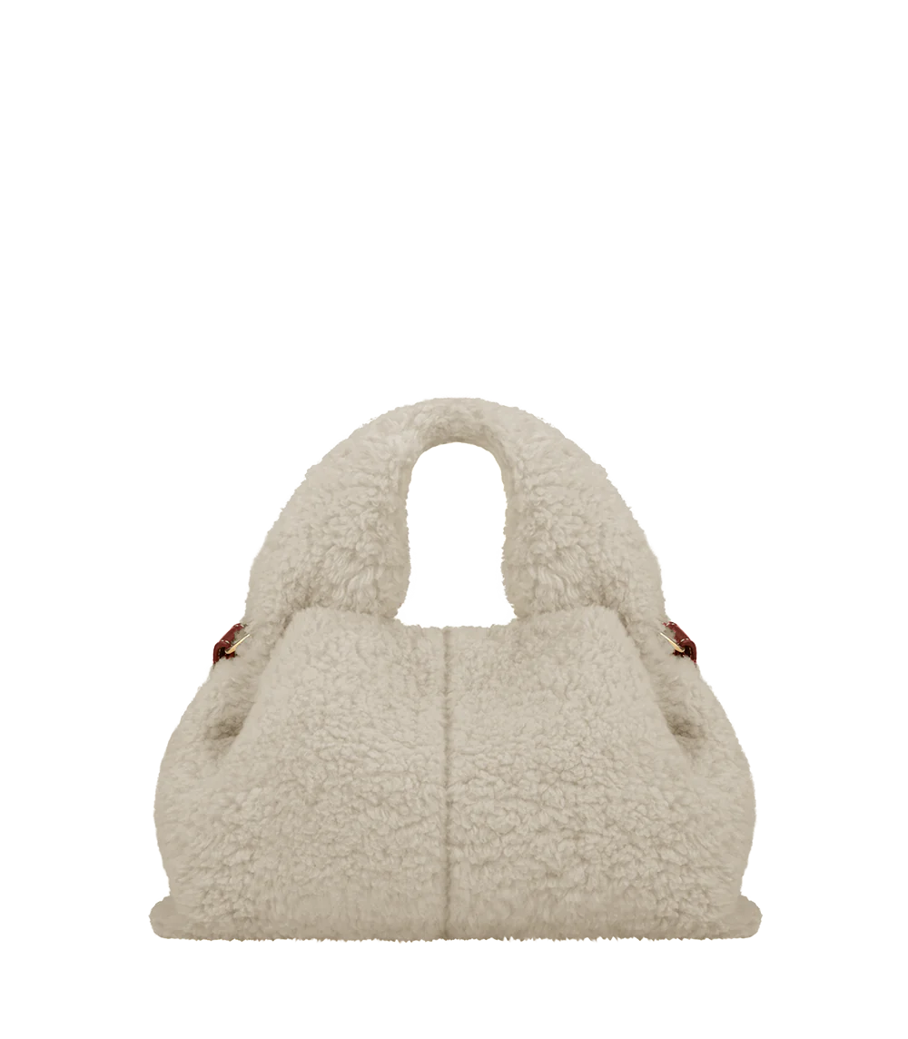 Polène Numéro Neuf Mini - Ecru Shearling