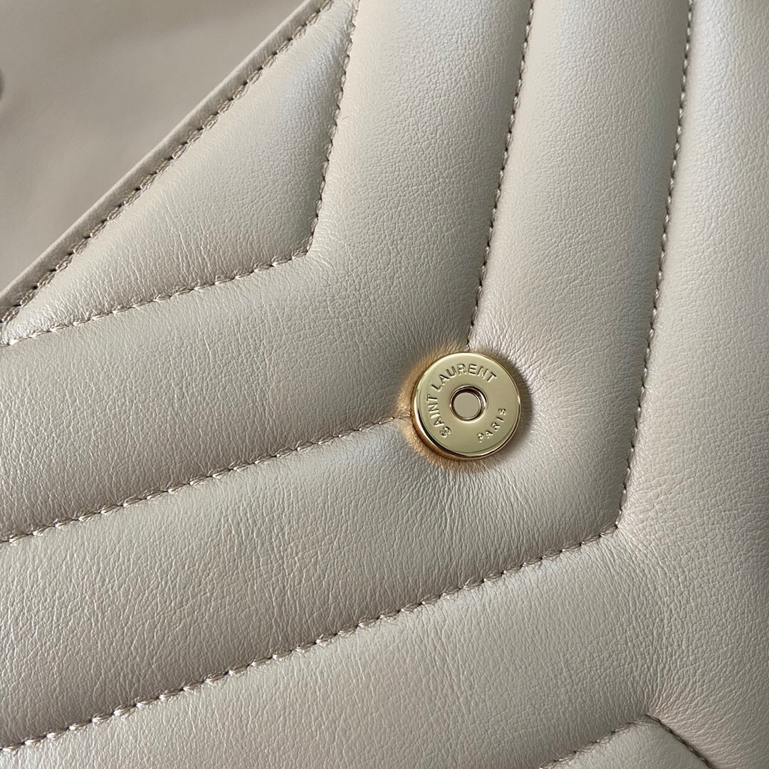 YSL SAINT LAURENT Loulou Toy quilted leather shoulder bag