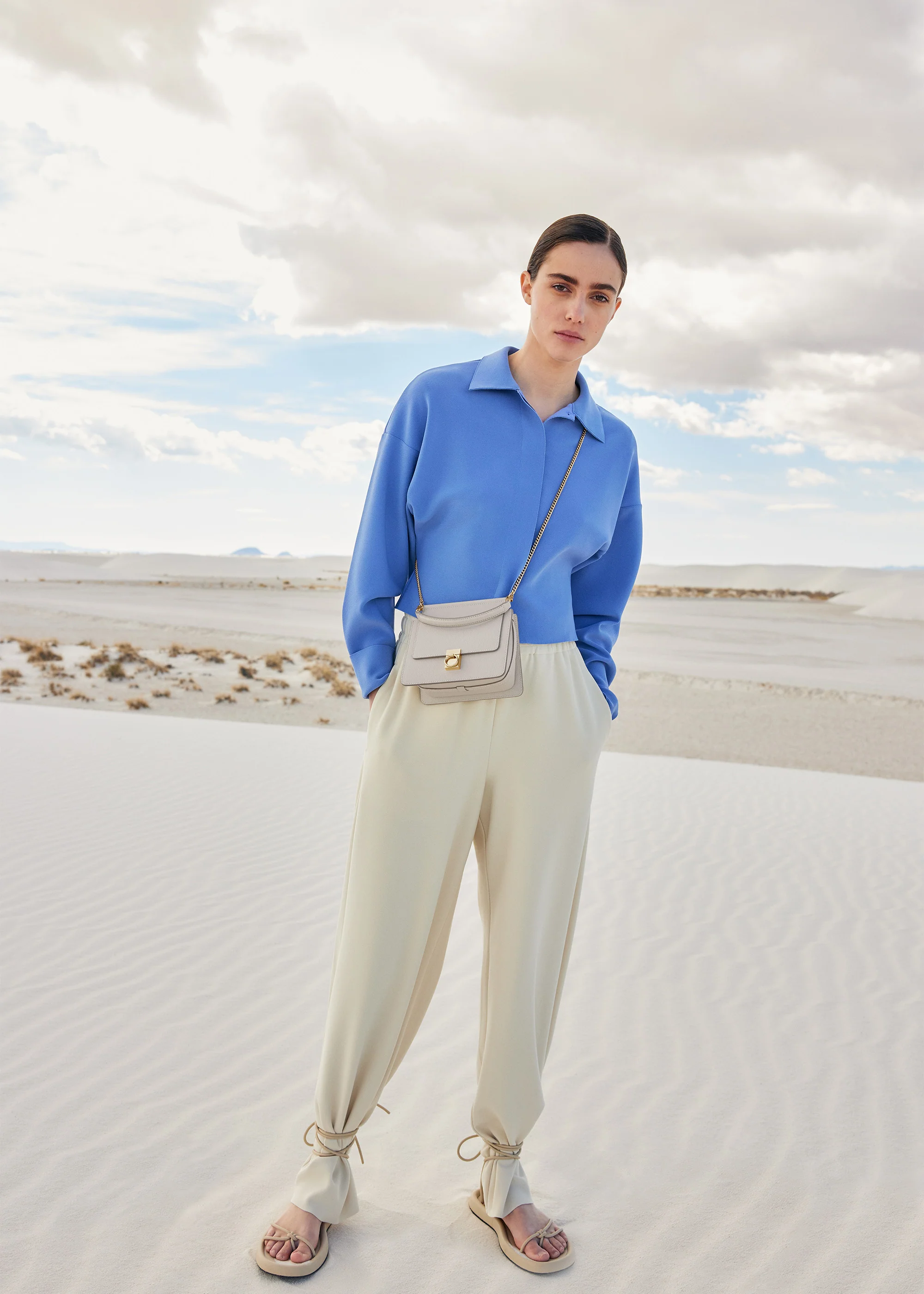 Polène Numéro Sept Mini - Textured Chalk