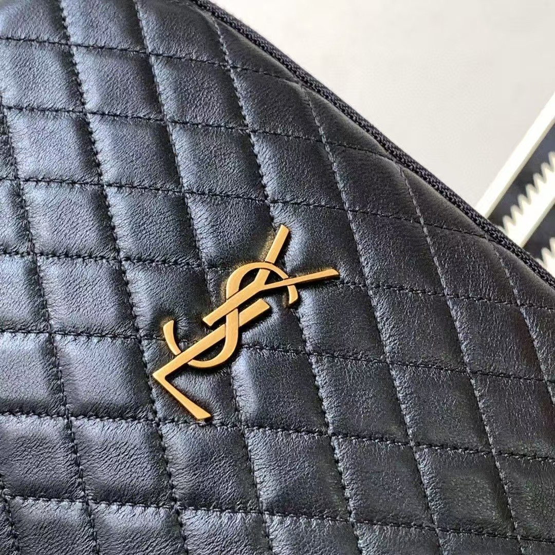 Saint Laurent YSL GABY sheepskin leather camera bag