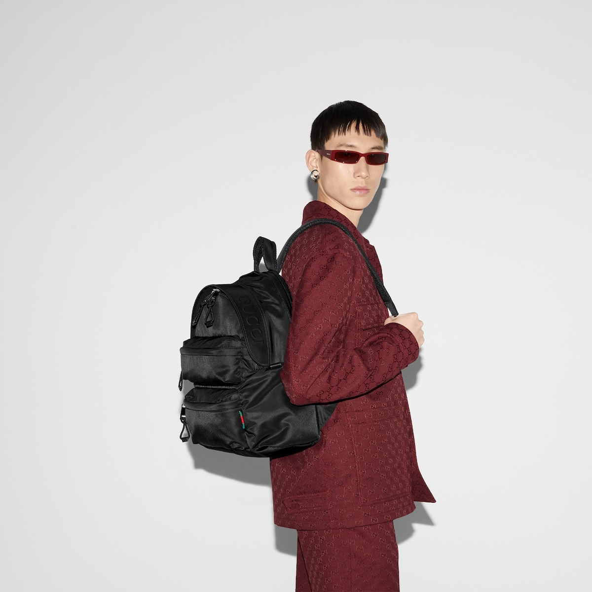 Gucci Medium backpack with Gucci logo