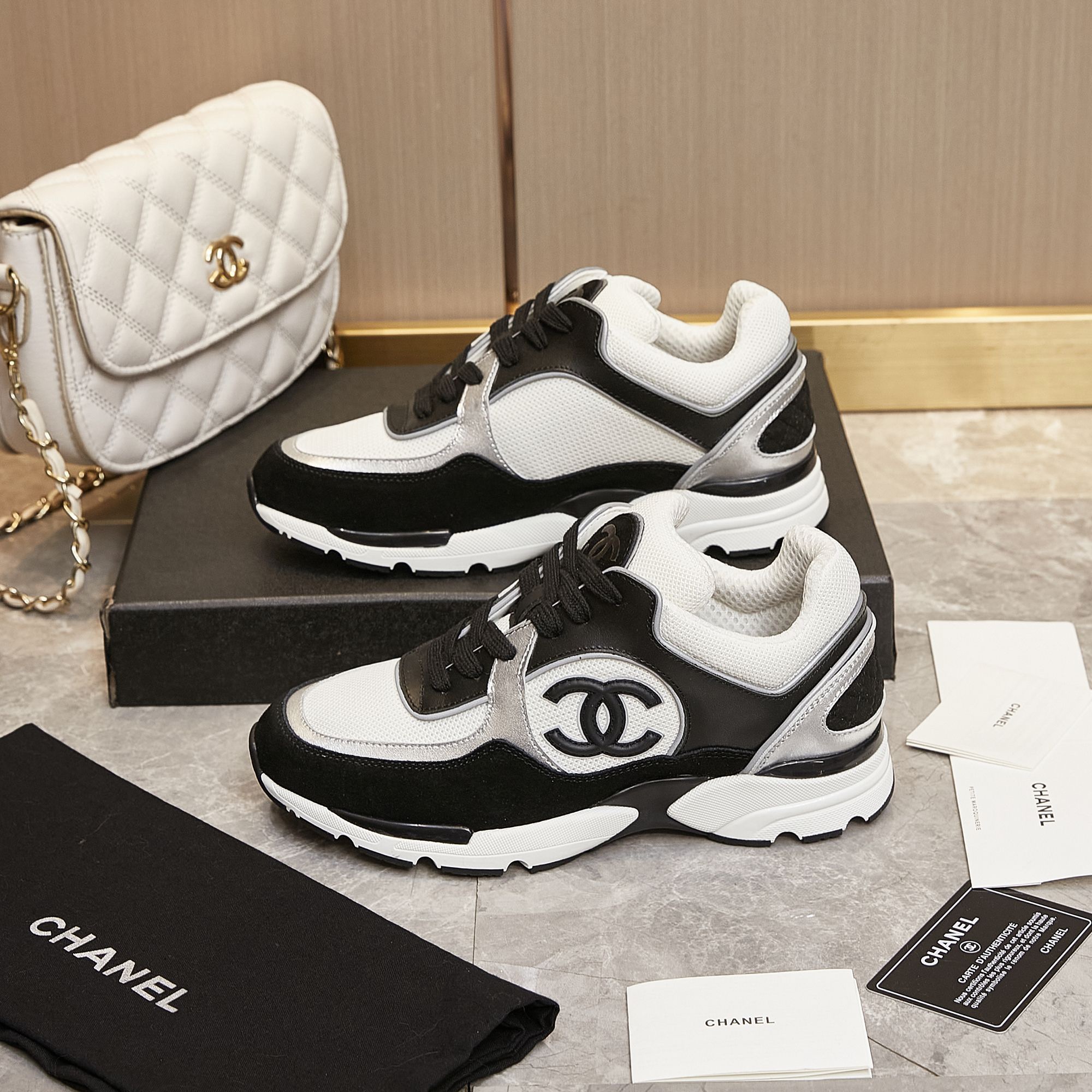 Chanel Thick soled Casual Sneakers