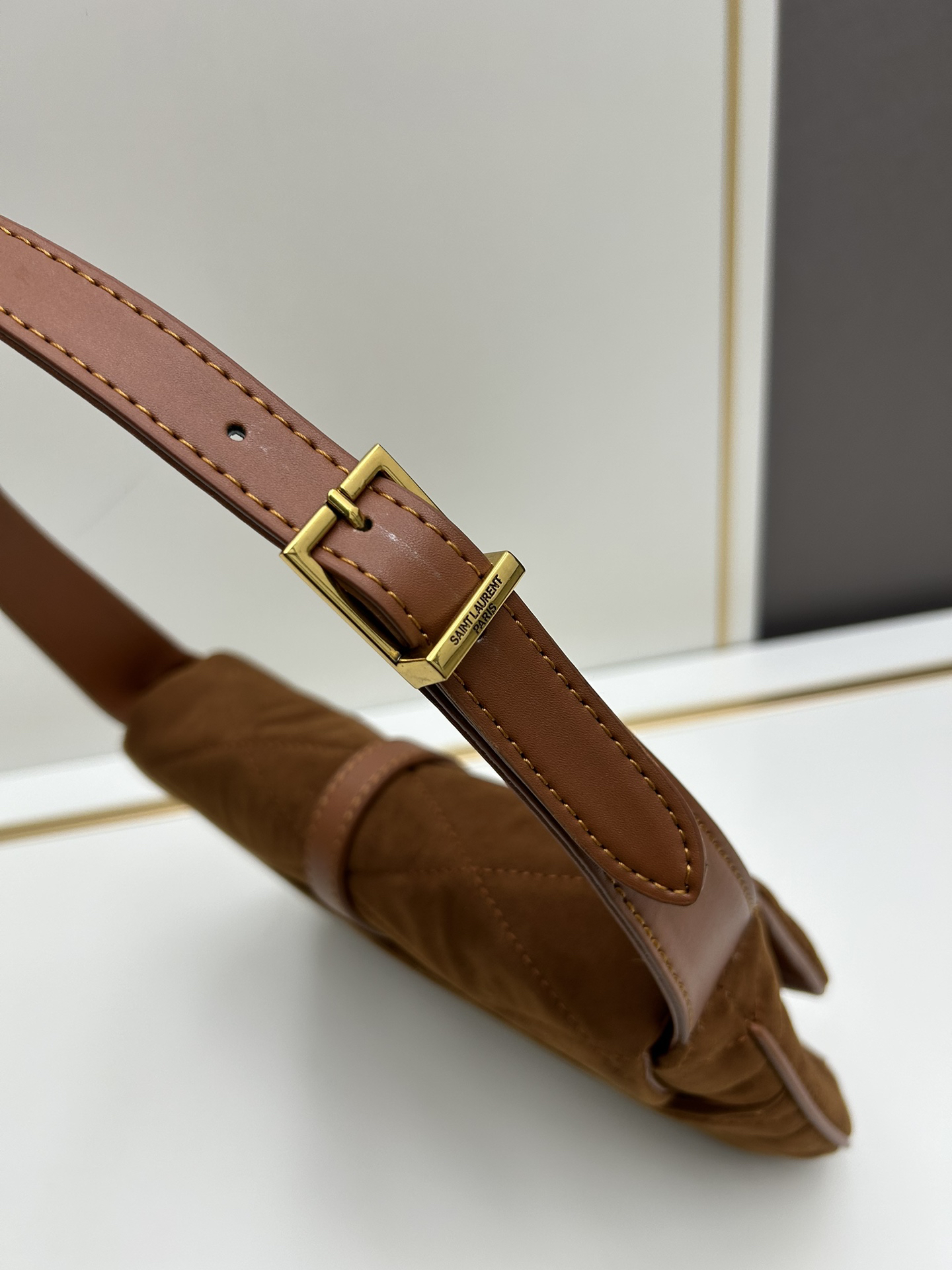 Saint Laurent Frosted Underarm Bag