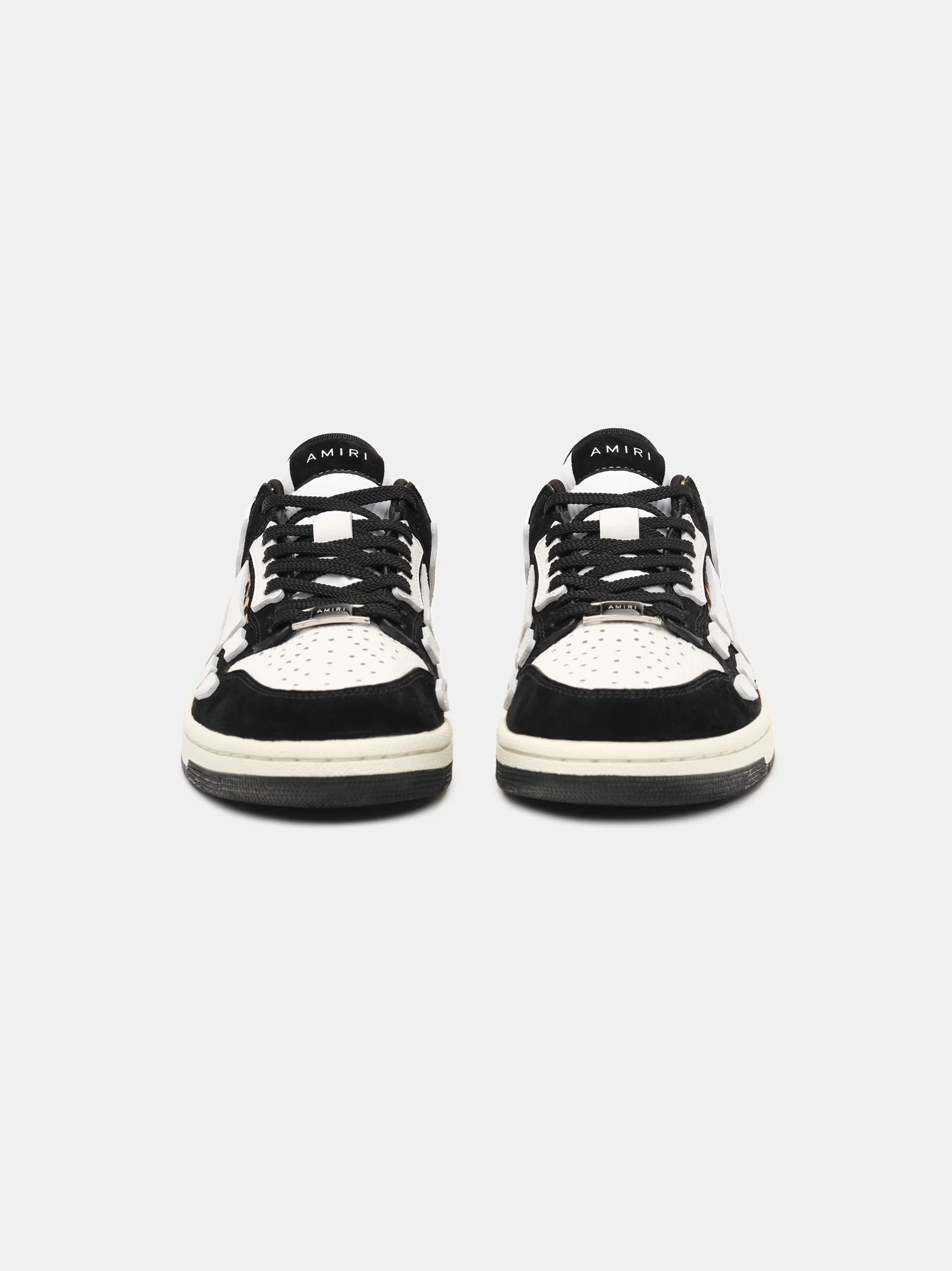 AMIRI WOMEN - WOMEN'S LEOPARD SKEL-TOP LOW - Black